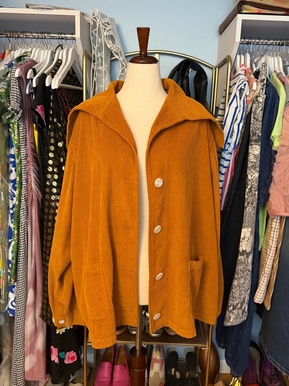 Big Bud Press Corduroy Sailor’s Jacket - Size 6XL